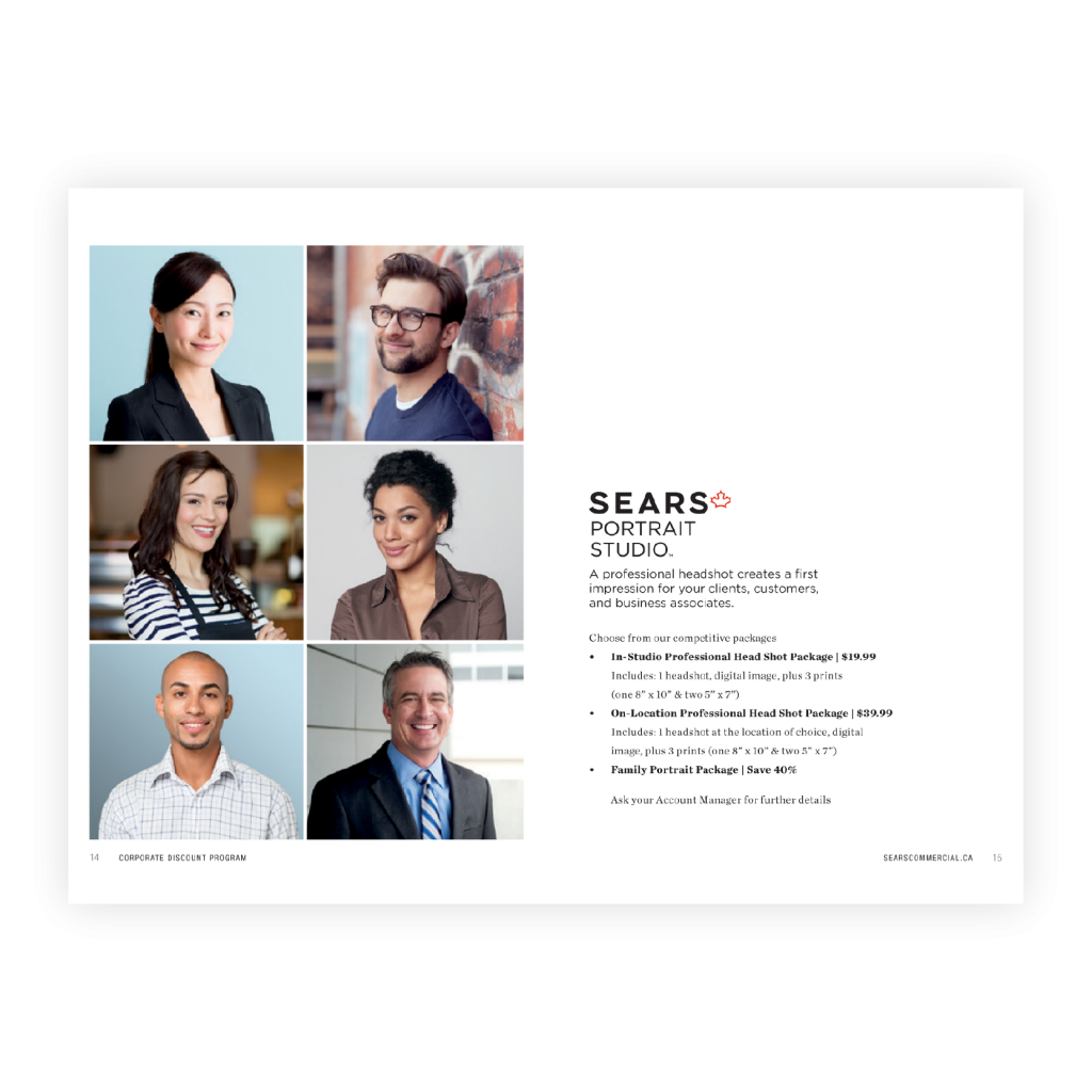 Sears Commercial Lookbook